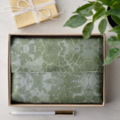 Kürbisblatt Makro Seidenpapier (Geschenk)