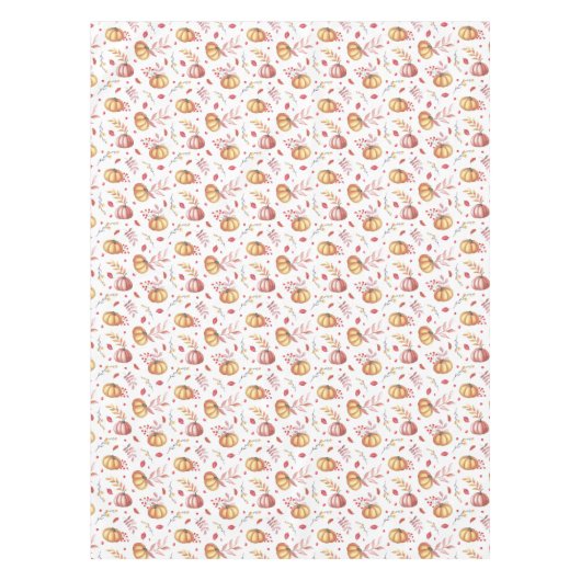 Kürbisblättertablette Tischdecke (Vorderseite)
