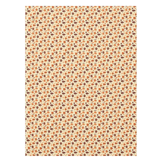 Kürbisblättertablette Tischdecke (Vorderseite)