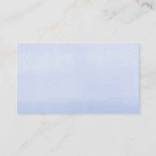 Kürbisblauer Junge elegante Herbst-Gewinnkarten Begleitkarte (Rückseite)