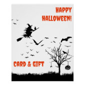 Kürbisbraun Poster (Vorderseite)