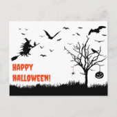 Kürbisbraun Postkarte (Vorderseite)