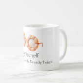 Kürbisbrille Sei du selbst Kaffeetasse (VorderseiteRechts)