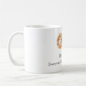 Kürbisbrille Sei du selbst Kaffeetasse (Links)