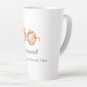 Kürbisbrille Sei du selbst Milchtasse (Rechte Ecke)