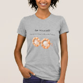 Kürbisbrille Sei du selbst T-Shirt (Vorderseite)