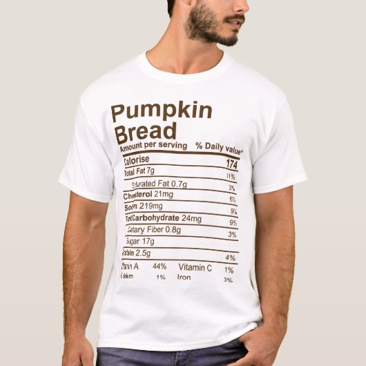 Kürbisbrot T-Shirt (Vorderseite)