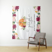 Kürbisbrunnendusche Wandteppich (Beispiel)