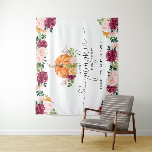 Kürbisbrunnendusche Wandteppich (Beispiel)