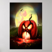 Kürbiscreme aus Horror | AI Art Poster (Vorne)