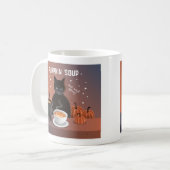 Kürbiscremesuppe Kaffeetasse (Vorderseite Links)