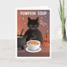 Kürbiscremesuppe Karte