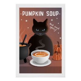 Kürbiscremesuppe Poster
