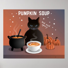 Kürbiscremesuppe Poster