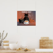 Kürbiscremesuppe Poster (Küche)