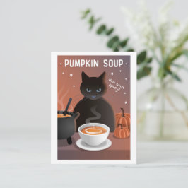 Kürbiscremesuppe Postkarte