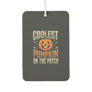 Kürbisdesign auf dem Kürbisfeld Halloween Design_1 Autolufterfrischer