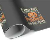 Kürbisdesign Halloween Design_1 Geschenkpapier (Rolleneckpunkt)