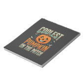Kürbisdesign Halloween Design_1 Notizblock (Rotiert)