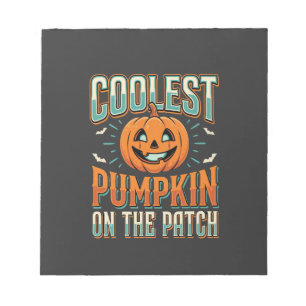 Kürbisdesign Halloween Design_1 Notizblock