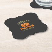 Kürbisdesign Halloween Kürbis im Garten Untersetzer (angewinkelt)