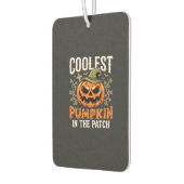 Kürbisdesign Halloween Patch Autolufterfrischer (Links)