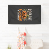 Kürbisdesign Halloween Patch Banner (Insitu)