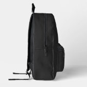 Kürbisdesign Halloween Patch Bedruckter Rucksack (Links)
