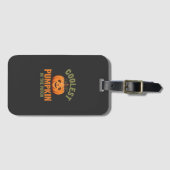 Kürbisdesign Halloween Patch Gepäckanhänger (Vorderseite (Horizontal))