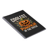 Kürbisdesign Halloween Patch Notizblock (Rechte Seite)