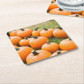 Kürbise für Verkauf am Markt eines Bauern Rechteckiger Pappuntersetzer (angewinkelt)