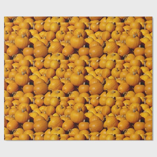Kürbise Geschenkpapier (Flach)