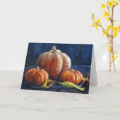 "Kürbise " Karte (Gelbe Blume)