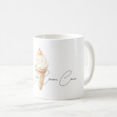 Kürbiseiscremekegel Kaffeetasse (VorderseiteRechts)