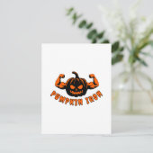 Kürbiseisen Begleitkarte (Stehend Vorderseite)