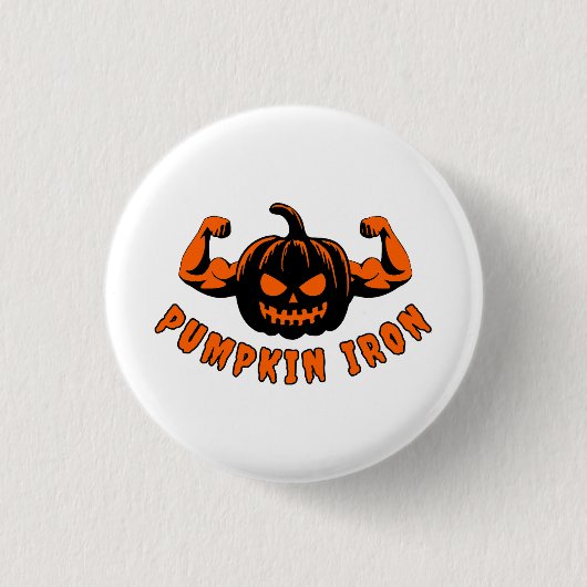 Kürbiseisen Button (Vorderseite)