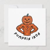 Kürbiseisen Einladung (Rückseite)