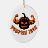 Kürbiseisen Keramik Ornament (Rechts)