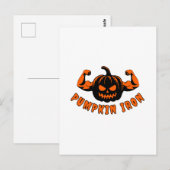 Kürbiseisen Postkarte (Vorne/Hinten)