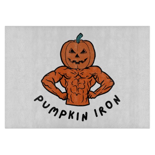 Kürbiseisen Schneidebrett (Vorderseite)