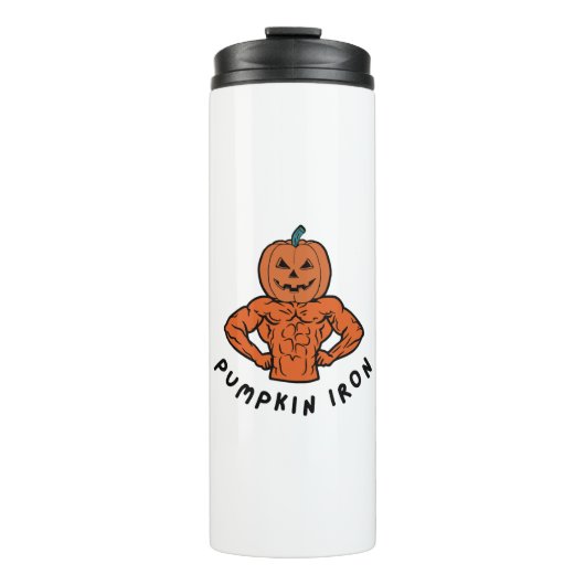 Kürbiseisen Thermosbecher (Vorderseite)