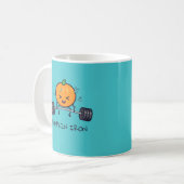 Kürbiseisenpuppe Kaffeetasse (Vorderseite Links)