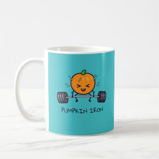 Kürbiseisenpuppe Kaffeetasse (Links)