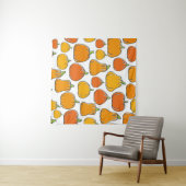 Kürbisernte nahtlos. Saison reif Wandteppich (Beispiel (Horizontal))