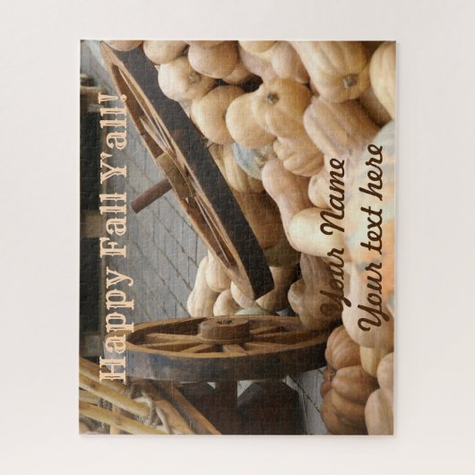 Kürbisernte Puzzle (Vertikal)