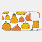 Kürbisernte, saisonale Pflanzenmuster. Case-Mate iPhone Hülle (Rückseite (Horizontal))