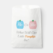 Kürbisfall-Genderoffenbarung Geschenktütchen (Vorderseite)