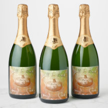 Kürbisfall in der Liebe Herbstbrand Orange Vintag