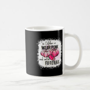 Kürbisfallen im Oktober tragen wir Pink und beobac Kaffeetasse