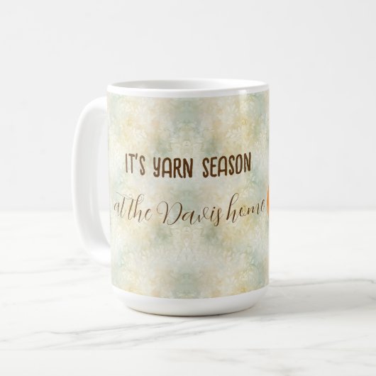 Kürbisfallen Kaffeetasse (Vorderseite Links)